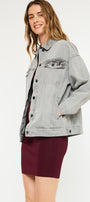 Aaliyah Oversized Denim Jacket - Official Kancan USA