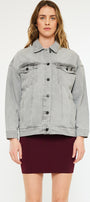 Aaliyah Oversized Denim Jacket - Official Kancan USA