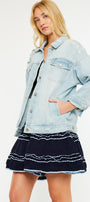 Aaliyah Oversized Denim Jacket - Official Kancan USA