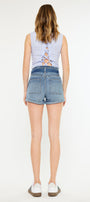 Lancing High Rise Belted Shorts - Official Kancan USA