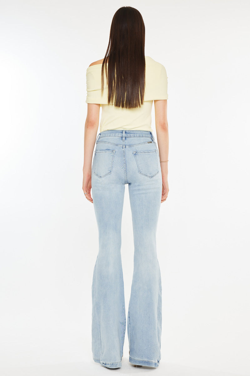 Thandie High Rise Flare Jeans - Official Kancan USA