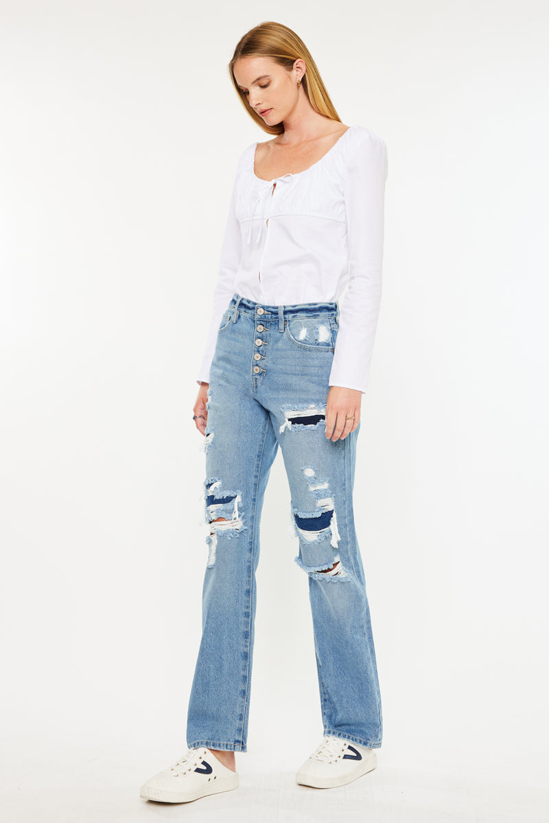 Briar Ultra High Rise 90's Boyfriend Jeans - Official Kancan USA