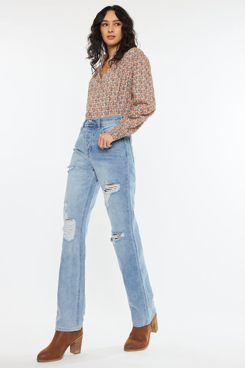 Letitia Ultra High Rise 90's Boyfriend Jeans - Official Kancan USA