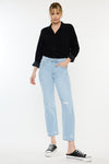 Missy High Rise Slim Straight Jeans - Official Kancan USA