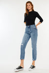 Missy High Rise Slim Straight Jeans - Official Kancan USA