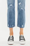 Missy High Rise Slim Straight Jeans - Official Kancan USA