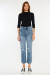 Missy High Rise Slim Straight Jeans - Official Kancan USA