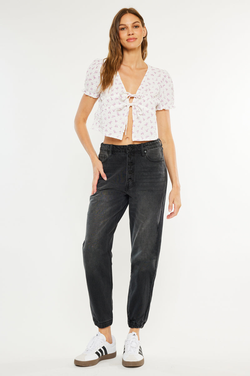 Sheldon High Rise Joggers - Official Kancan USA