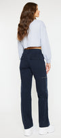 Jainie High Rise Straight Jeans - Official Kancan USA