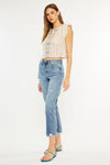 Michelle High Rise Slim Straight Leg Jeans - Official Kancan USA