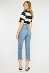 Michelle High Rise Slim Straight Jeans - Official Kancan USA
