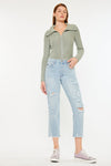 Sierra High Rise Straight Leg Jeans - Official Kancan USA