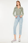 Sierra High Rise Straight Leg Jeans - Official Kancan USA