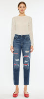 Elsa High Rise Mom Jeans - Official Kancan USA