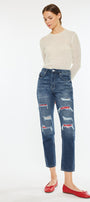 Elsa High Rise Mom Jeans - Official Kancan USA