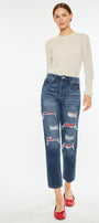 Elsa High Rise Mom Jeans - Official Kancan USA