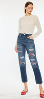 Elsa High Rise Mom Jeans - Official Kancan USA