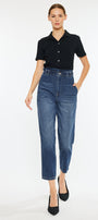 Dottie Ultra High Rise Paper Bag Slouch Fit Jeans - Official Kancan USA