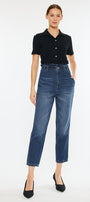Dottie Ultra High Rise Paper Bag Slouch Fit Jeans - Official Kancan USA