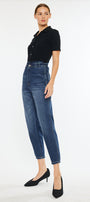 Dottie Ultra High Rise Paper Bag Slouch Fit Jeans - Official Kancan USA