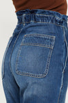 Dottie Ultra High Rise Paper Bag Slouch Fit Jeans - Official Kancan USA