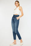 Thalia Ultra High Rise Belted Mom Jeans - Official Kancan USA
