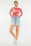 Daelyn Ultra High Rise PaperBag Shorts - Official Kancan USA
