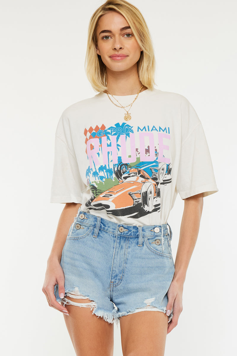 Tamra High Rise Shorts - Official Kancan USA