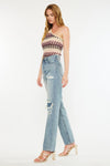 Karine Ultra High Rise 90's Straight Leg Jeans - Official Kancan USA
