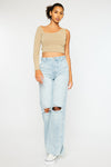 Gigi Ultra High Rise 90's Flare Jeans - Official Kancan USA