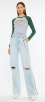 Gigi Ultra High Rise 90's Flare Jeans - Official Kancan USA