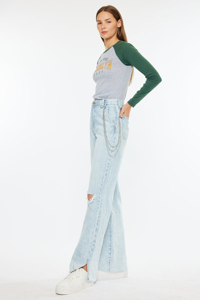 Gigi Ultra High Rise 90's Flare Jeans - Official Kancan USA