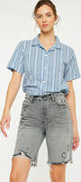 Theodora Ultra High Rise 90's Bermuda Shorts - Official Kancan USA