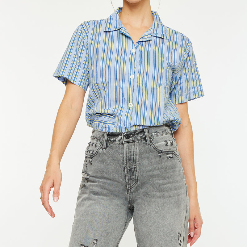 Theodora Ultra High Rise 90's Bermuda Shorts - Official Kancan USA