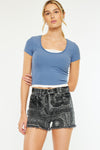 Whitney High Rise Shorts - Official Kancan USA