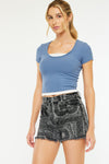 Whitney High Rise Shorts - Official Kancan USA