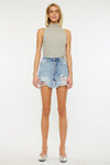Sheila High Rise Mom Shorts - Official Kancan USA