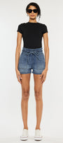 Maisy Ultra High Paper Bag Shorts - Official Kancan USA
