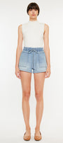 Maisy Ultra High Paper Bag Shorts - Official Kancan USA