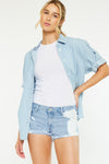 Pluto Mid Rise Teaspoon Shorts - Official Kancan USA