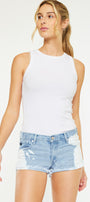 Pluto Mid Rise Teaspoon Shorts - Official Kancan USA