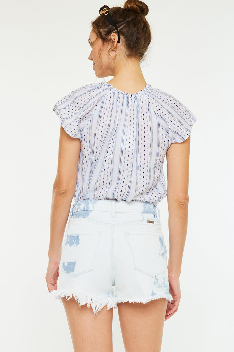 Berkley High Rise Mom Shorts - Official Kancan USA