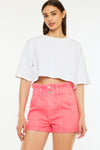 High Rise Paperbag Shorts - Official Kancan USA