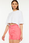 High Rise Paperbag Shorts - Official Kancan USA
