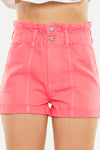 High Rise Paperbag Shorts - Official Kancan USA