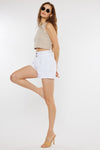 High Rise Paperbag Shorts