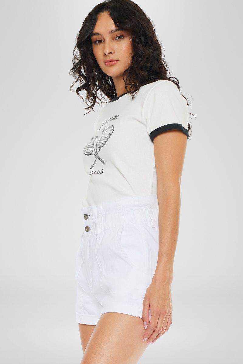 Norma High Rise Paperbag Shorts - Official Kancan USA