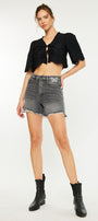 Ariya Ultra High Rise 90's Boyfriend Shorts - Official Kancan USA