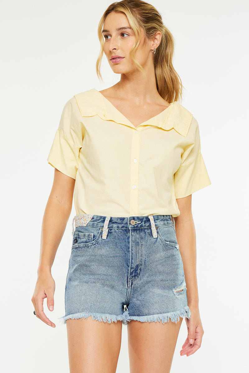 Bradynn High Rise Shorts - Official Kancan USA