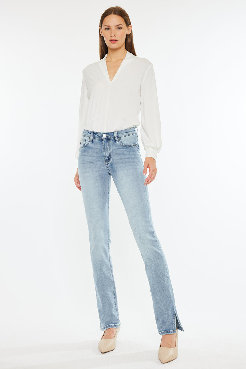 Nadia Mid Rise Y2K Bootcut Jeans - Official Kancan USA